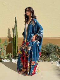 FLAIR SILK TUNIC - Royal Blue