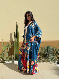 FLAIR SILK TUNIC - Royal Blue