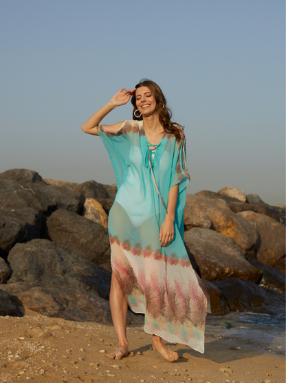 ELLA KAFTAN GREEN