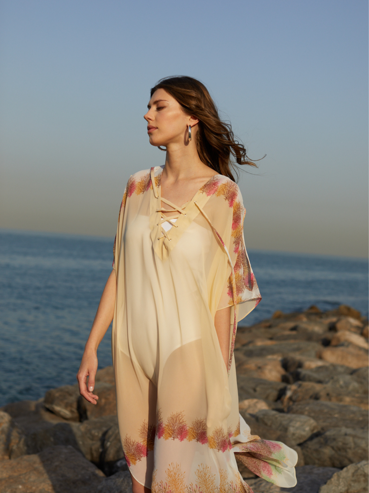 ELLA KAFTAN YELLOW