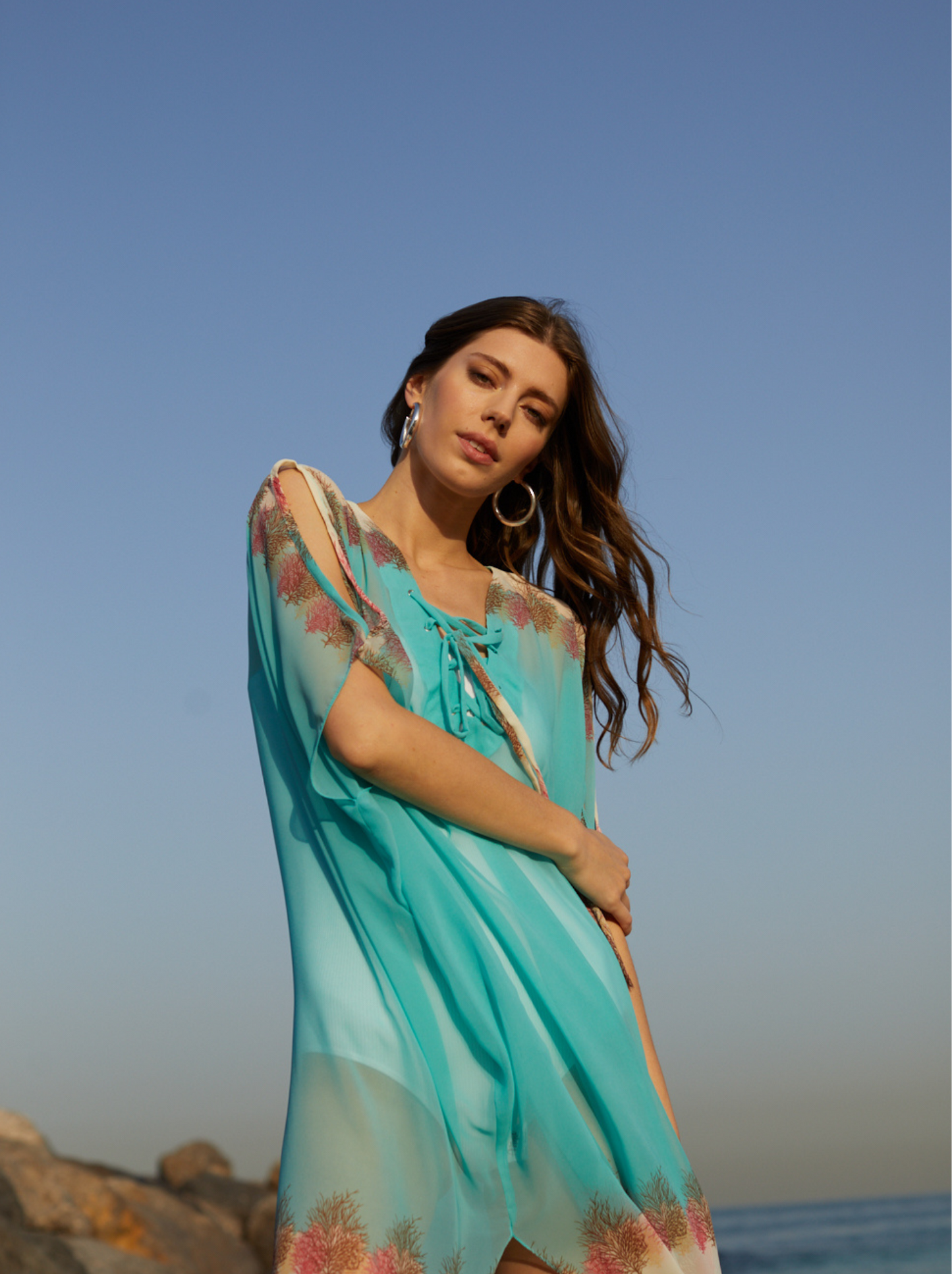 ELLA KAFTAN GREEN