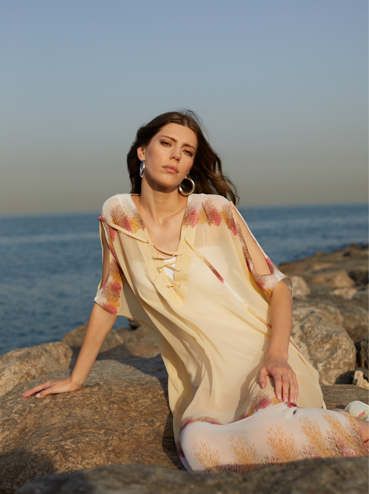 ELLA KAFTAN YELLOW