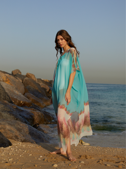 ELLA KAFTAN GREEN