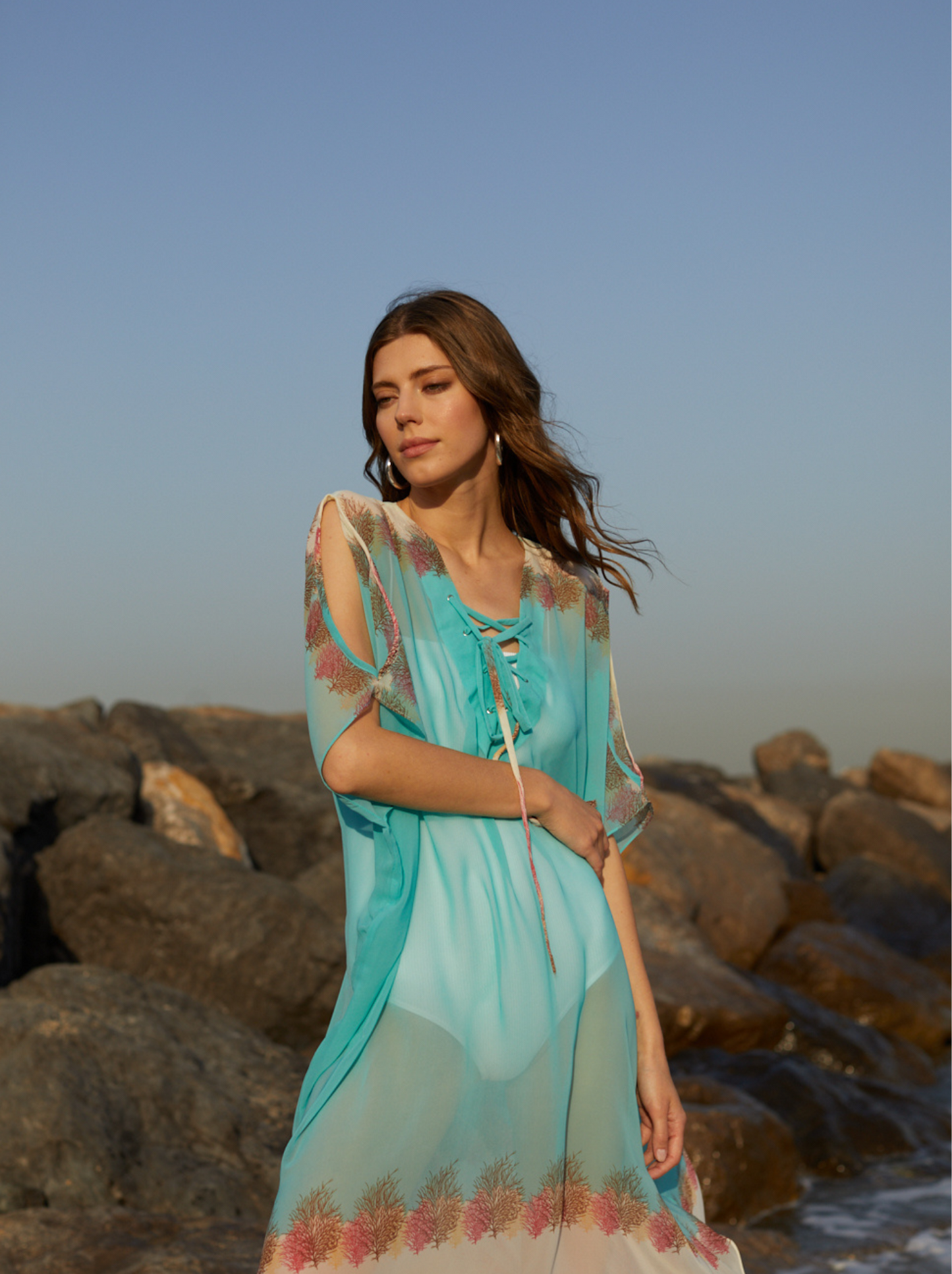 ELLA KAFTAN GREEN