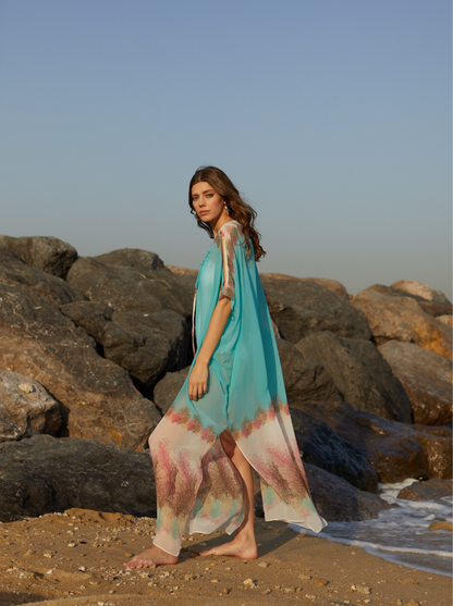 ELLA KAFTAN GREEN