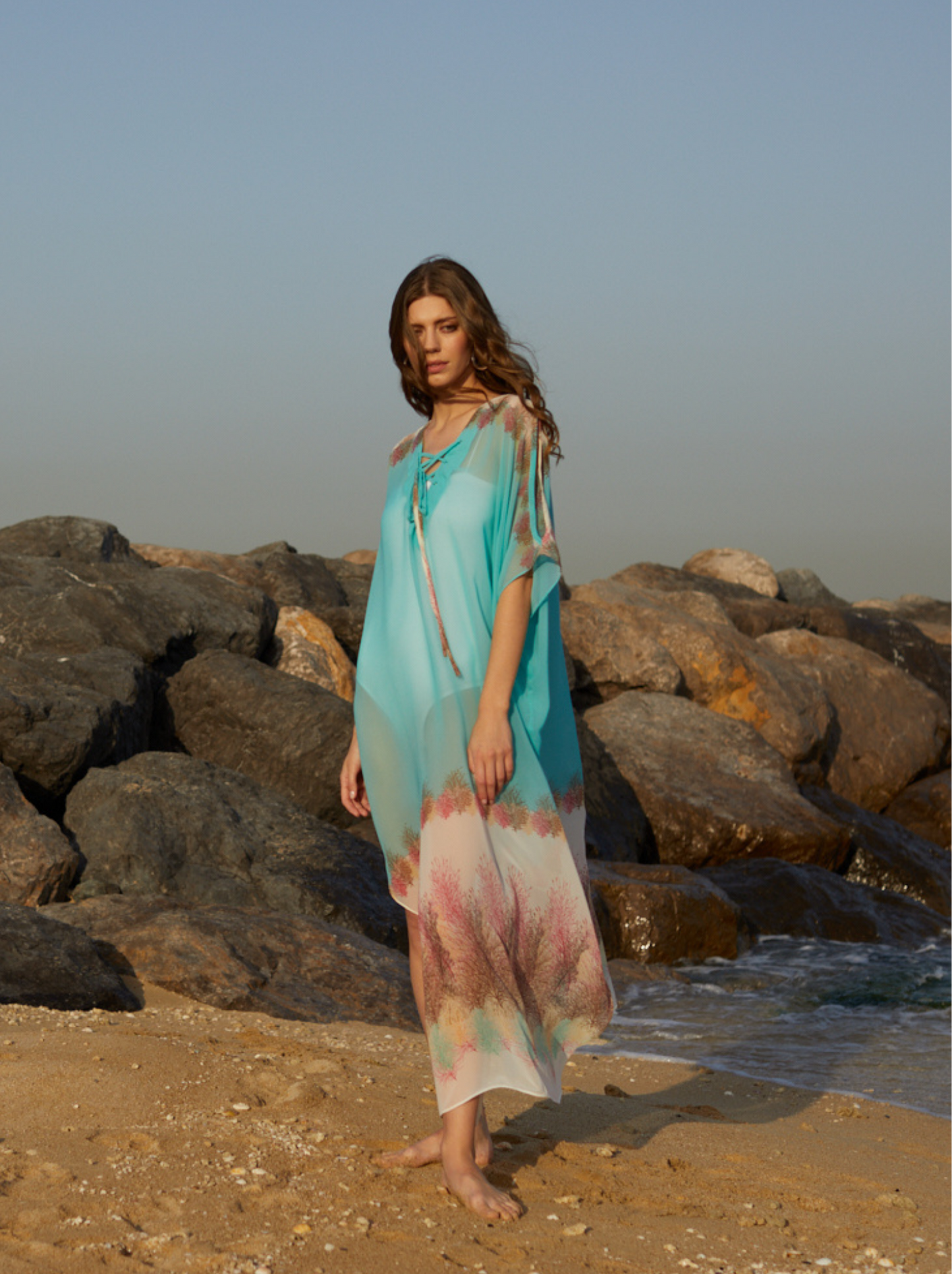 ELLA KAFTAN GREEN