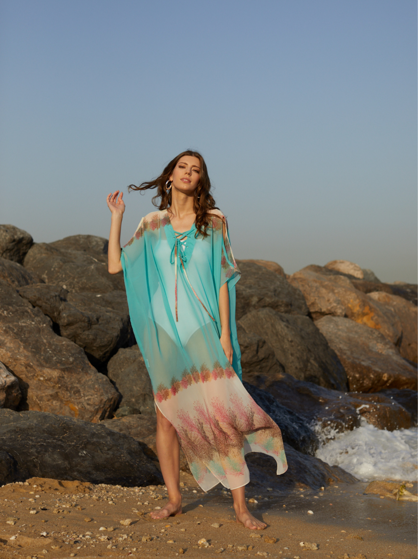 ELLA KAFTAN GREEN