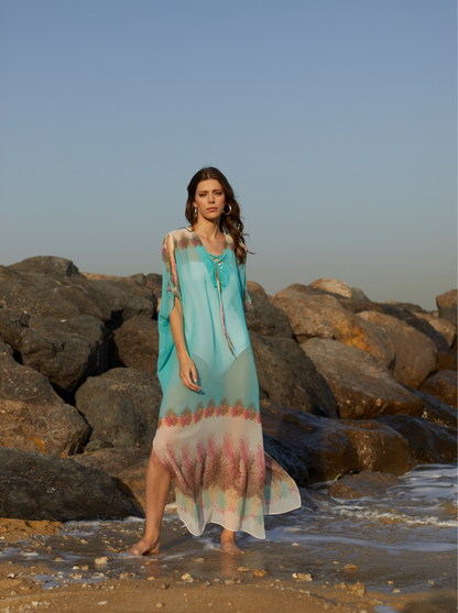 ELLA KAFTAN GREEN