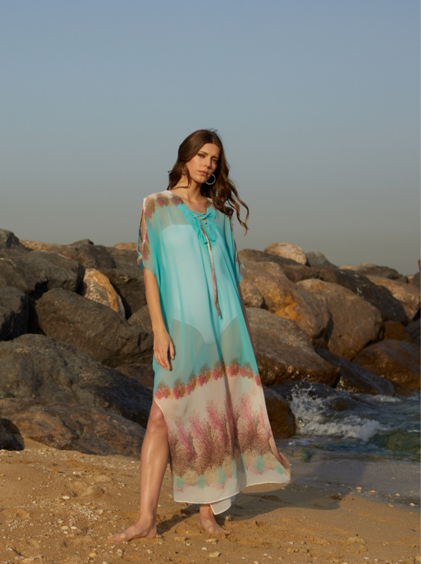 ELLA KAFTAN GREEN