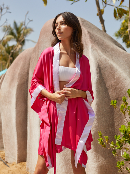 ISLA KIMONO FUCHSIA