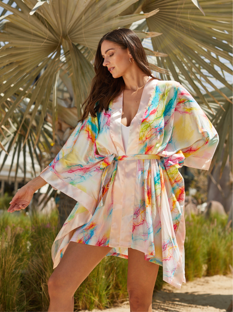 ISLA KIMONO NEON