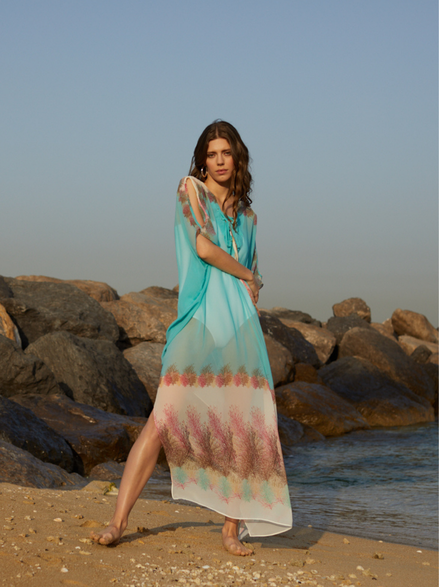 ELLA KAFTAN GREEN