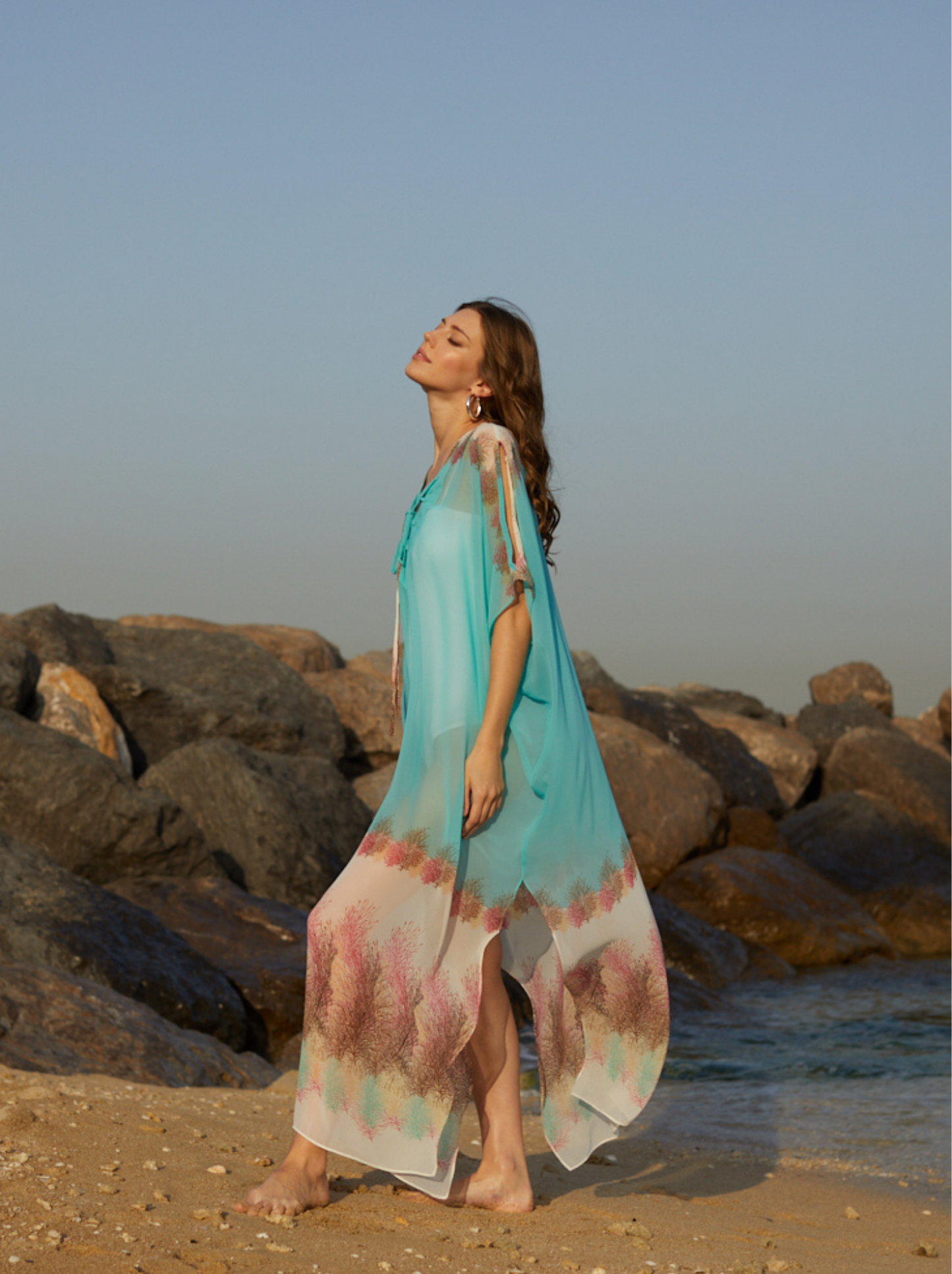 ELLA KAFTAN GREEN