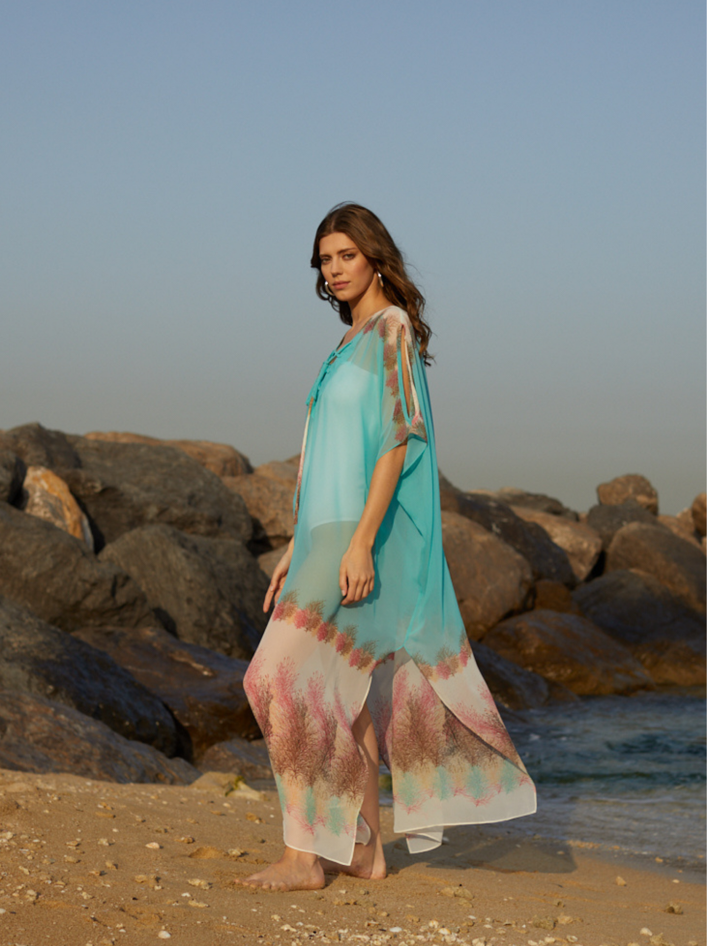 ELLA KAFTAN GREEN