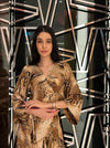 SOPHIA WRAPPED DRESS - ANIMAL PRINT
