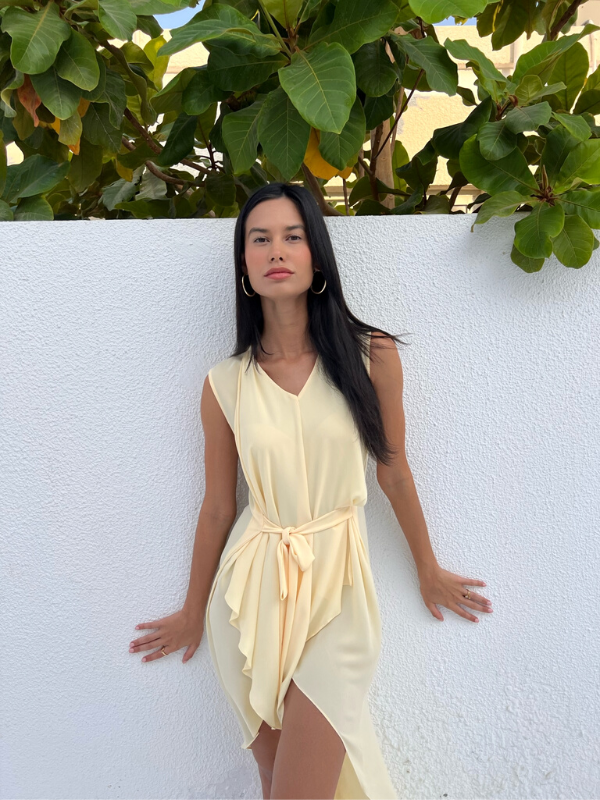 ANGIE DRESS YELLOW