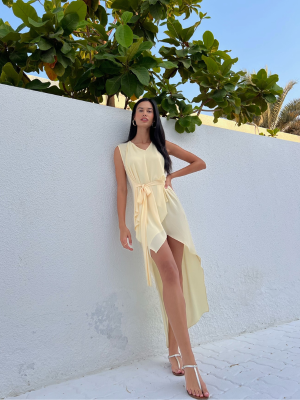 ANGIE DRESS YELLOW